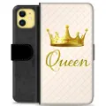 Mtp Products iPhone 11 Premium Lommebok-deksel - Dronning