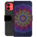 Mtp Products iPhone 12 mini Premium Lommebok-deksel - Fargerik Mandala