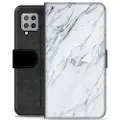 Mtp Products Samsung Galaxy A42 5G Premium Lommebok-deksel - Marmor