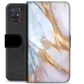 Mtp Products Samsung Galaxy A51 Premium Lommebok-deksel - Elegant Marmor