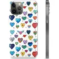 Mtp Products iPhone 12 Pro Max TPU-deksel - Hjerter