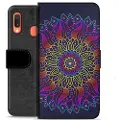 Mtp Products Samsung Galaxy A20e Premium Lommebok-deksel - Fargerik Mandala