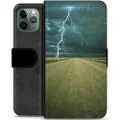 Mtp Products iPhone 11 Pro Premium Lommebok-deksel - Storm