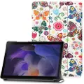 Mtp Products Tri-Fold Series Samsung Galaxy Tab A8 10.5 (2021) Folio-etui - Sommerfugler