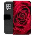 Mtp Products Samsung Galaxy A42 5G Premium Lommebok-deksel - Rose