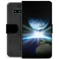 Mtp Products Samsung Galaxy S10 Premium Lommebok-deksel - Verdensrom