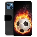 Mtp Products iPhone 13 Premium Lommebok-deksel - Fotballflamme