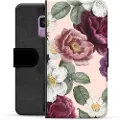 Mtp Products Samsung Galaxy S9 Premium Lommebok-deksel - Romantiske Blomster