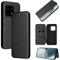 Mtp Products OnePlus 10 Pro Flip-deksel - Karbonfiber - Svart