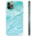 Mtp Products iPhone 11 Pro TPU-deksel - Blå Marmor