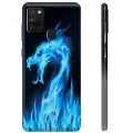 Mtp Products Samsung Galaxy A21s TPU-deksel - Blå Flamme Drage