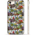 Mtp Products iPhone 7/8/SE (2020)/SE (2022) TPU-deksel - Graffiti