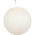 QAZQA Moderne utendørs hengelampe hvit 77 cm IP65 - Nura