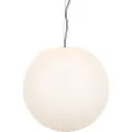 QAZQA Moderne utendørs pendellampe hvit 56 cm IP65 - Nura