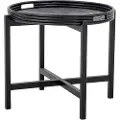 Bloomingville BloomingvilleBrettbord Milli, diameter 60 cmSvartSofabordFra Homeroom