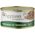Applaws Økonomipakke Applaws i buljong 24 x 70 g - Tunfiskfilét & Sjøtang