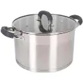 Quttin Stål Induksjonsgryte 26 Cm/7.9 L/0.8 Mm+med T Heleom