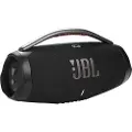 JBL Boombox 3 Wi-Fi - Boombox-høyttaler - for bærbar bruk - trådløs - Wi-Fi 6, Bluetooth - Appstyrt - treveis - svart