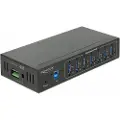 DeLOCK External Industry Hub 7 x USB 3.0 Type-A with 15 kV ESD protection - Hub - 7 x SuperSpeed USB 3.0 - veggmonterbar - DC-strøm