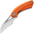 Bestech Bihai - Stonewash + Satin - G10, oransje