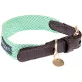 Nomad Tales Bloom halsbånd, mint - Str M: 40 - 46 cm Halsomfang, B 32 mm
