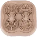 TIAKI Intelligensleke Slow Feed Puzzle - L 34,8 x B 34,8 x H 5,7 cm