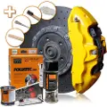 FOLIATEC komplett bremsekaliperlakkeringssett – Speed Yellow