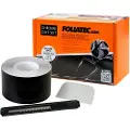 FOLIATEC Chrome Delete folie sæt mat sort 5cm x 15M