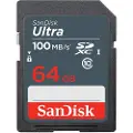 SanDisk Ultra - Flashminnekort - 64 GB - Class 10 - SDXC UHS-I