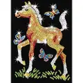 HOBBY2YOU Sequin Art Freya Foal 25x34cm