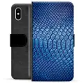 Mtp Products iPhone X / iPhone XS Premium Lommebok-deksel - Lær
