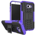 Mtp Products Samsung Galaxy A5 (2017) Anti-Slip Hybrid-deksel - Svart / Lilla