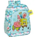 Safta 612291180 Bob Esponja Stay Positive 19l 32x44x14 Cm Ryggsekk