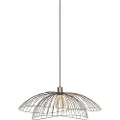QAZQA Design Hengelampe Bronse 45 cm - Pua