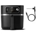 Philips 7000 Series HD9880 Airfryer Combi XXL - Varmluftsrister - 8,3 liter - 2200 W - sort