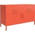 Dorel Home Dorel HomeSkap med to dører CacheOrangeSkjenker & sideboardsFra Homeroom