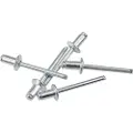 Kwb 407486, Rørformet nagle, Aluminium, Rustfritt stål, Zink, 4,8 mm, 16 mm