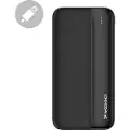 24hShop Powerbank 10000mAh med 1xUSB-C og 1xUSB - Svart