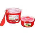 Sistema - Rice Cooker and Round Combo Pack ECOM