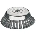 Lessmann ukrudtsbørste Ø 180 mm - 36 Z Stål 0,5 - 25,4 mm hul