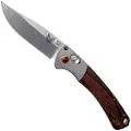 Benchmade Mini Crooked River Stabilized Wood foldekniv
