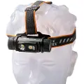 Fenix HM70R, Hodebåndslommelykt, Sort, IP68, LED, 5 lm, 1600 lm