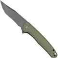 CIVIVI Mini Sandbar foldekniv, green micarta