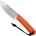 The James Brand The Hell Gap - Orange / Stainless / G10 / Straight kniv
