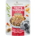 Applaws Hund Taste Toppers i kraft 24 x 85 g - Okse med grønne bønner, søtpotet & rød paprika