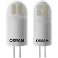 Osram PIN - LED-lyspære - form: T12 - G4 - 0.9 W (ekvivalent 10 W) - klasse F - varmt hvitt lys - 2700 K