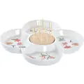 Home Decor Tropisk Naturlig Gres Forrett-brett 22x22x7 Cm
