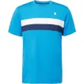 K-Swiss Core Team Stripe Kortarmet T-skjorte