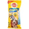 Pedigree Dentastix Medium Storfekjøtt Kylling Voksenhundfôr 180 G