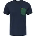 Lyle & Scott Ts831vo Kortarmet T-skjorte